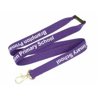 Flat Ribbed Lanyards view 8