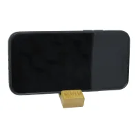 Premium Bamboo Phone Stand Keyring view 3