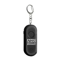 Rechargeable Personal Alarm Keyring with Torch view 2