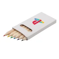 6 Piece 9cm Pencil Set view 2